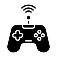 Wireless Joystick vector icon