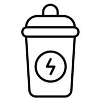 Protein Shake vector icon