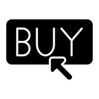 Buy Now Button vector icon