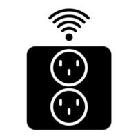 Smart Socket vector icon