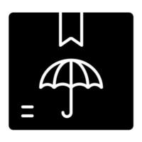 Keep Dry vector icon