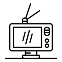 Digital Television vector icon