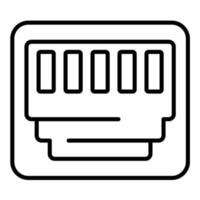 Ethernet vector icon