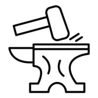 Anvil vector icon