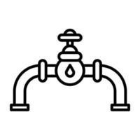 Oil Pipes vector icon