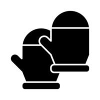 Mitten vector icon