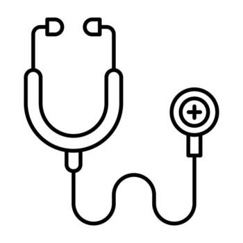 Stethoscope vector icon