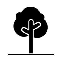 icono de vector de árbol