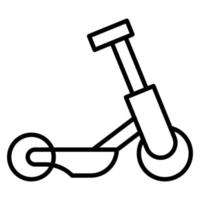 icono de vector de scooter