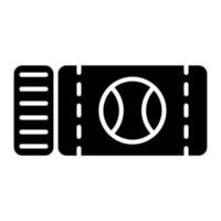 Season Pass vector icon