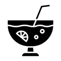 Birthday Punch vector icon