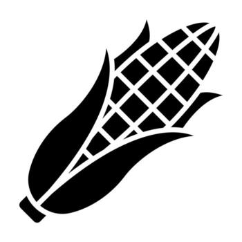 icono de vector de maíz