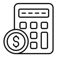 Calculator vector icon