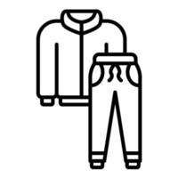 Sport Wear vector icon