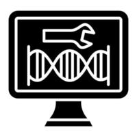 Genetic Engineering vector icon