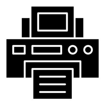 Printer vector icon