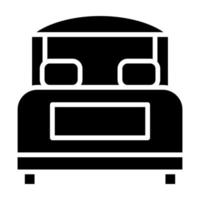 Bed vector icon