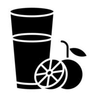 Orange Juice vector icon