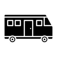 School Bus vector icon