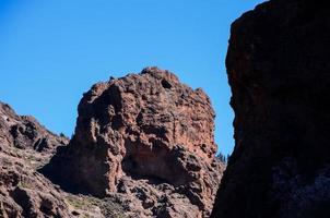 Scenic mountain landscape photo