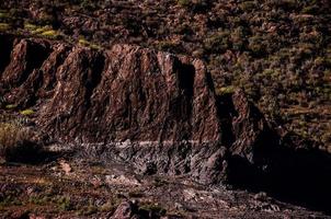 Scenic mountain landscape photo