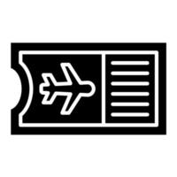 Ticket vector icon