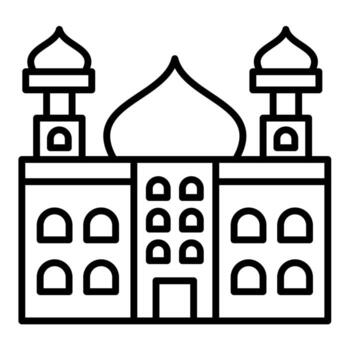 Mosque vector icon
