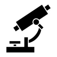 Microscope vector icon