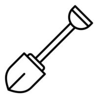 Shovel vector icon