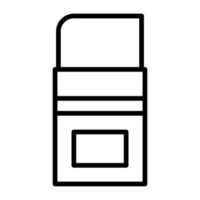 Eraser vector icon