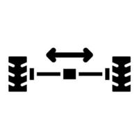 Wheel Alignment vector icon