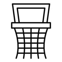 Basketball Hoop vector icon