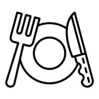 Cutlery vector icon