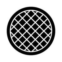 Wafer vector icon