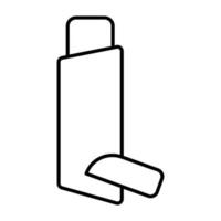 Inhaler vector icon