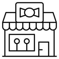 Candy Shop vector icon