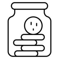 Cookie Jar vector icon