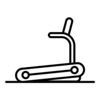 Treadmill vector icon