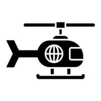 Helicopter vector icon