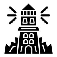 Lighthouse vector icon