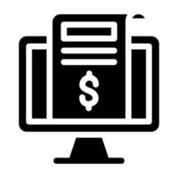 Subscription Model vector icon