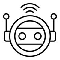 Smart Robotic vector icon