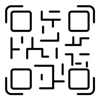 QR Code vector icon