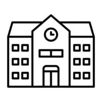 School vector icon