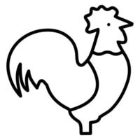 Weathercock vector icon