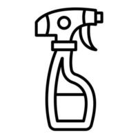 icono de vector de spray de agua