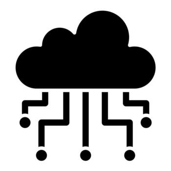 Cloud Computing vector icon