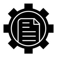 Intelligent Data vector icon