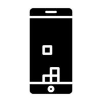 Smartphone Game vector icon