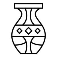 Vase vector icon